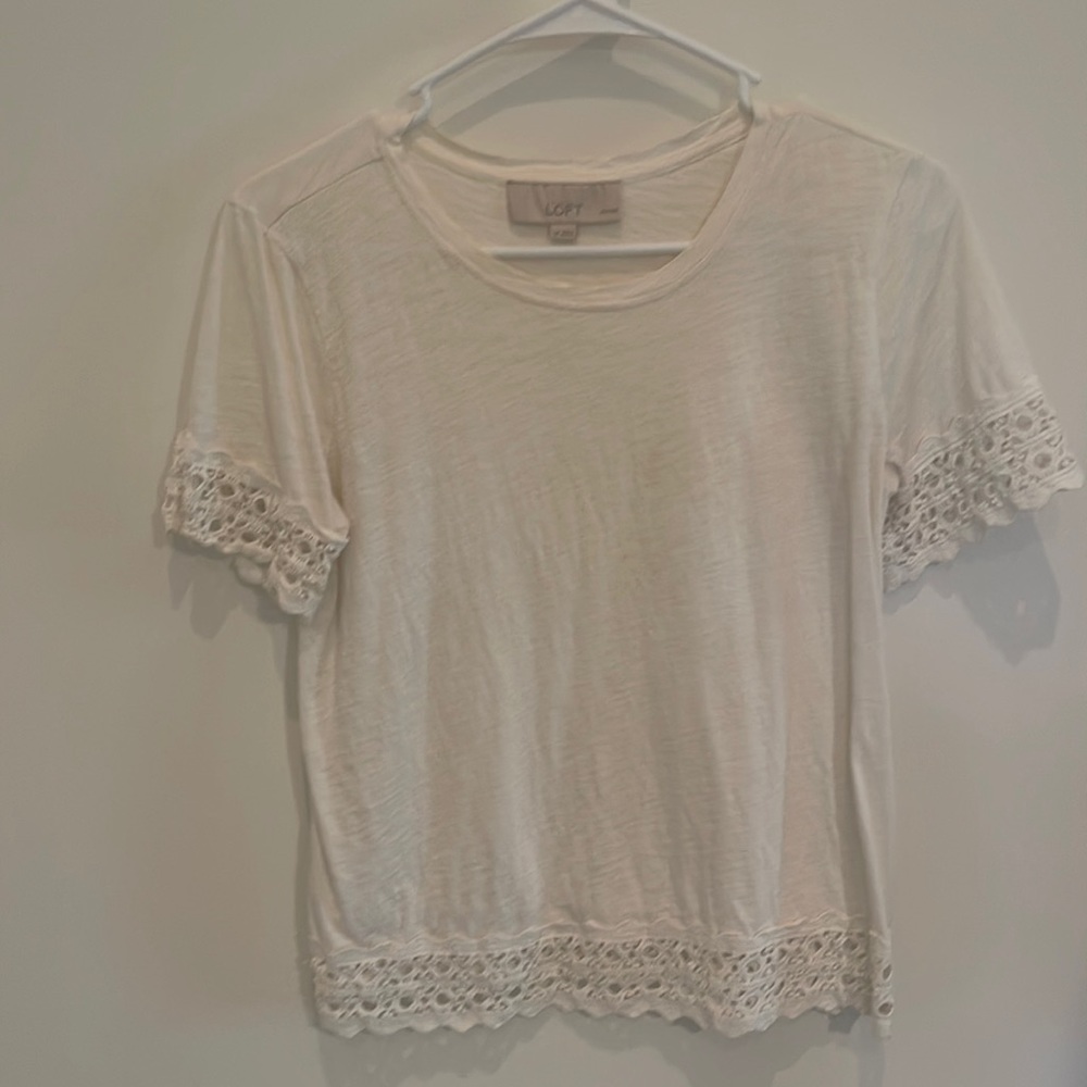 Loft petite small work shirt